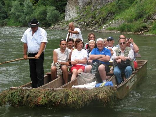 Flo&szlig;fahrt auf der Dunajec