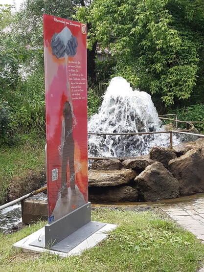 Neuer Sprudel und Stele Neuer Sprudel und Stele